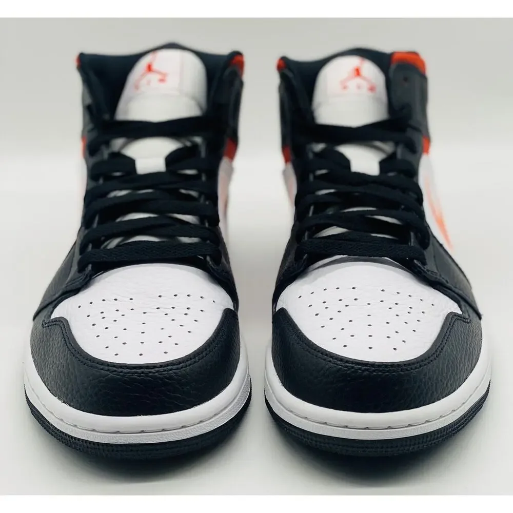 NEW Nike Air Jordan 1 Mid Zig Zag Swoosh Team Orange DN4929-100 Men’s Size Multi